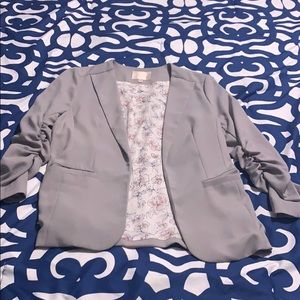 Skies Are Blue Raja Collarless Blazer